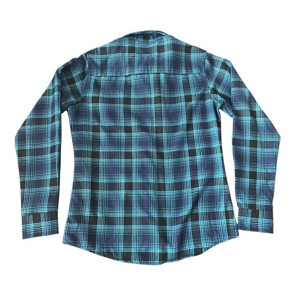 Dixxon Flannel The Conrad Plaid Button Down Long Sleeve Shirt Women Size M - Picture 2 of 10